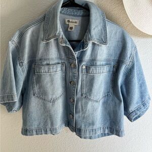 Madewell Sky Blue Denim Jacket